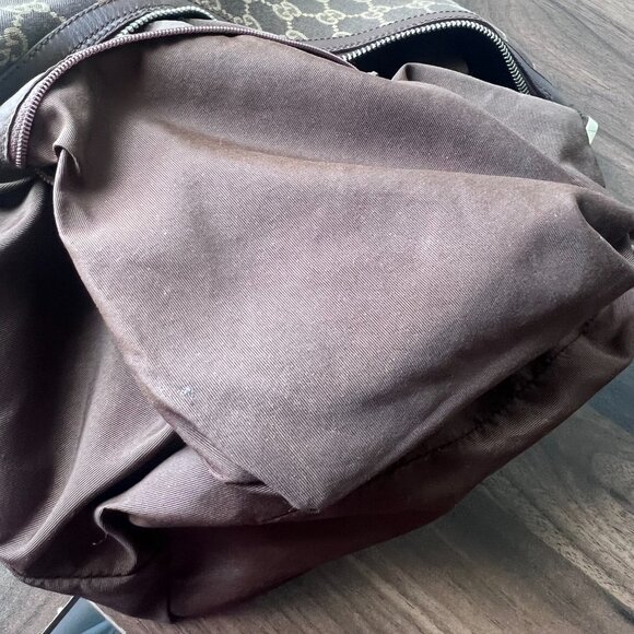 Gucci Vintage Monogram Canvas and Leather Hobo Bag - Picture 11 of 14